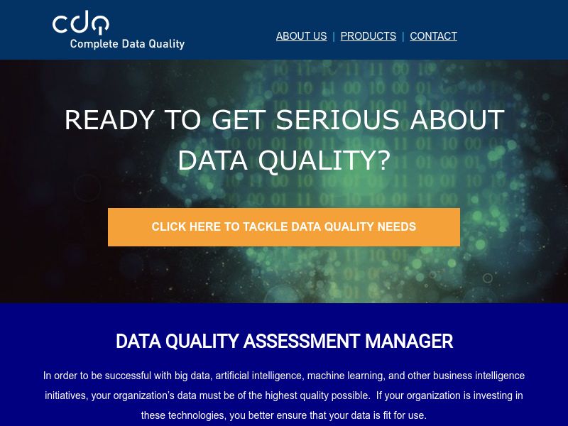 machine learning data quality assessment