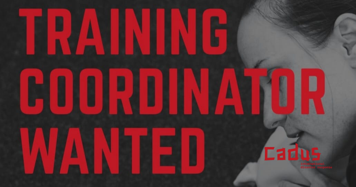 CADUS Training Coordinator recruitment